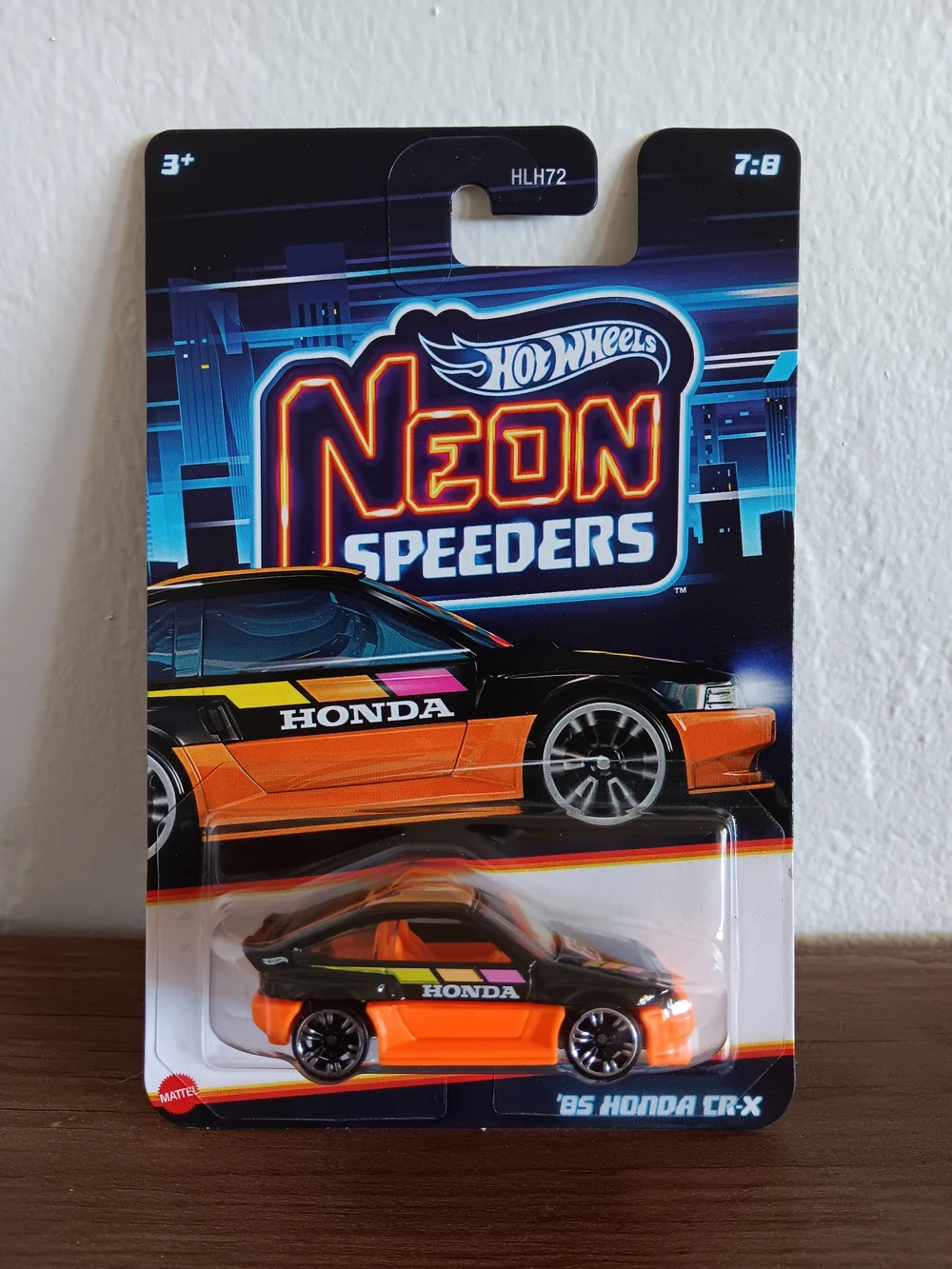 Hot Wheels Neon Speeders '85 Honda CR-X